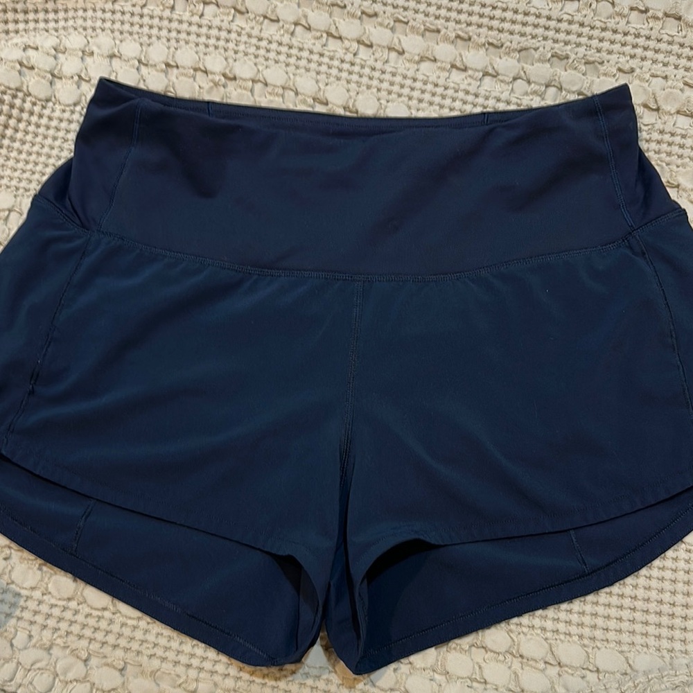 Lululemon Athletica Blue Athletic Shorts